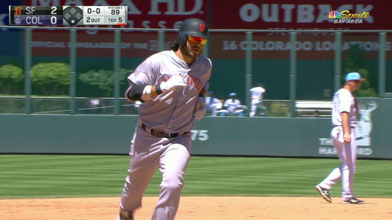 Crawford's two-run homer