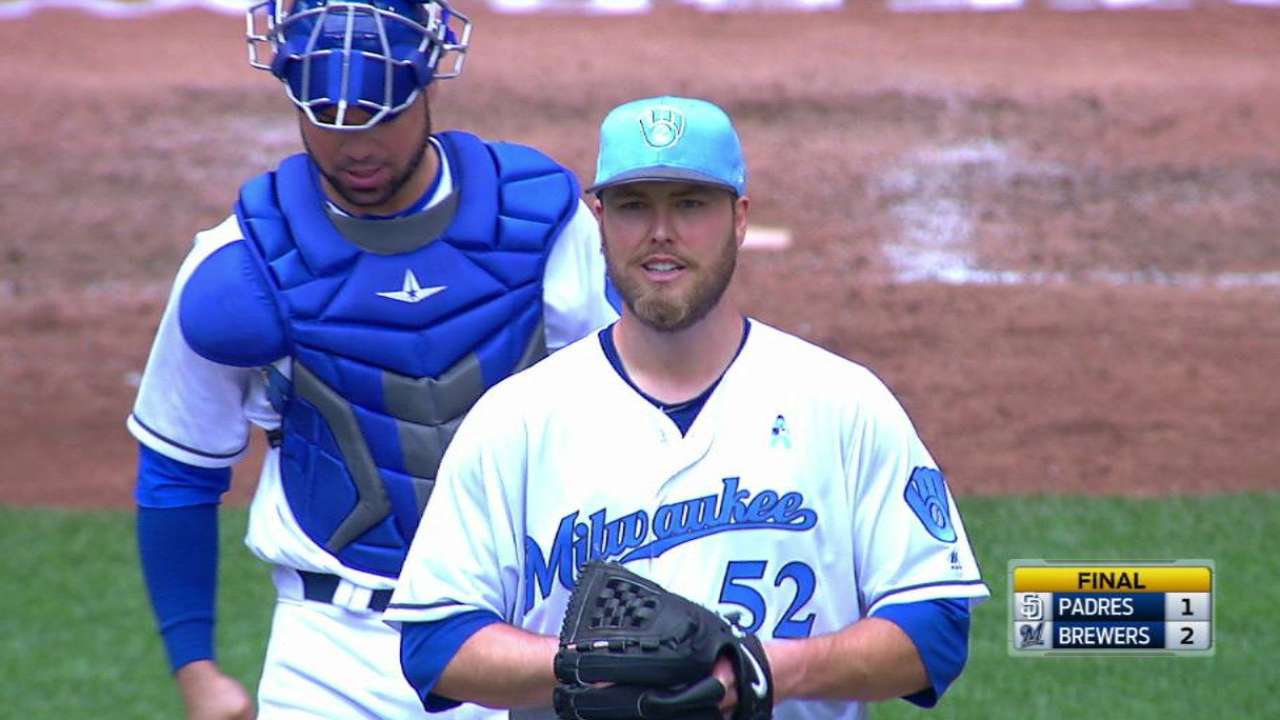 Nelson strikes out Aybar