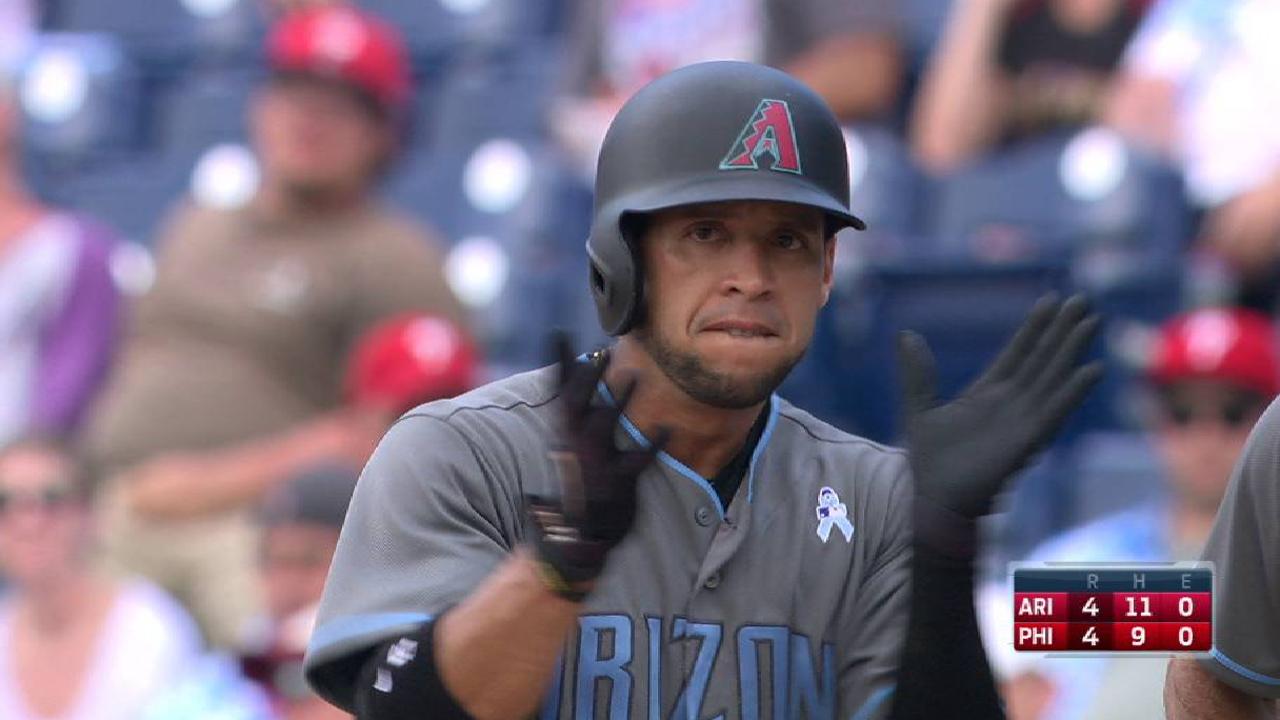 Blanco's single ties game in 9th