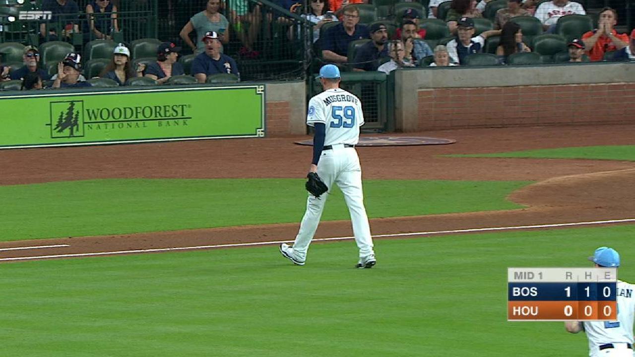 Musgrove strikes out Moreland