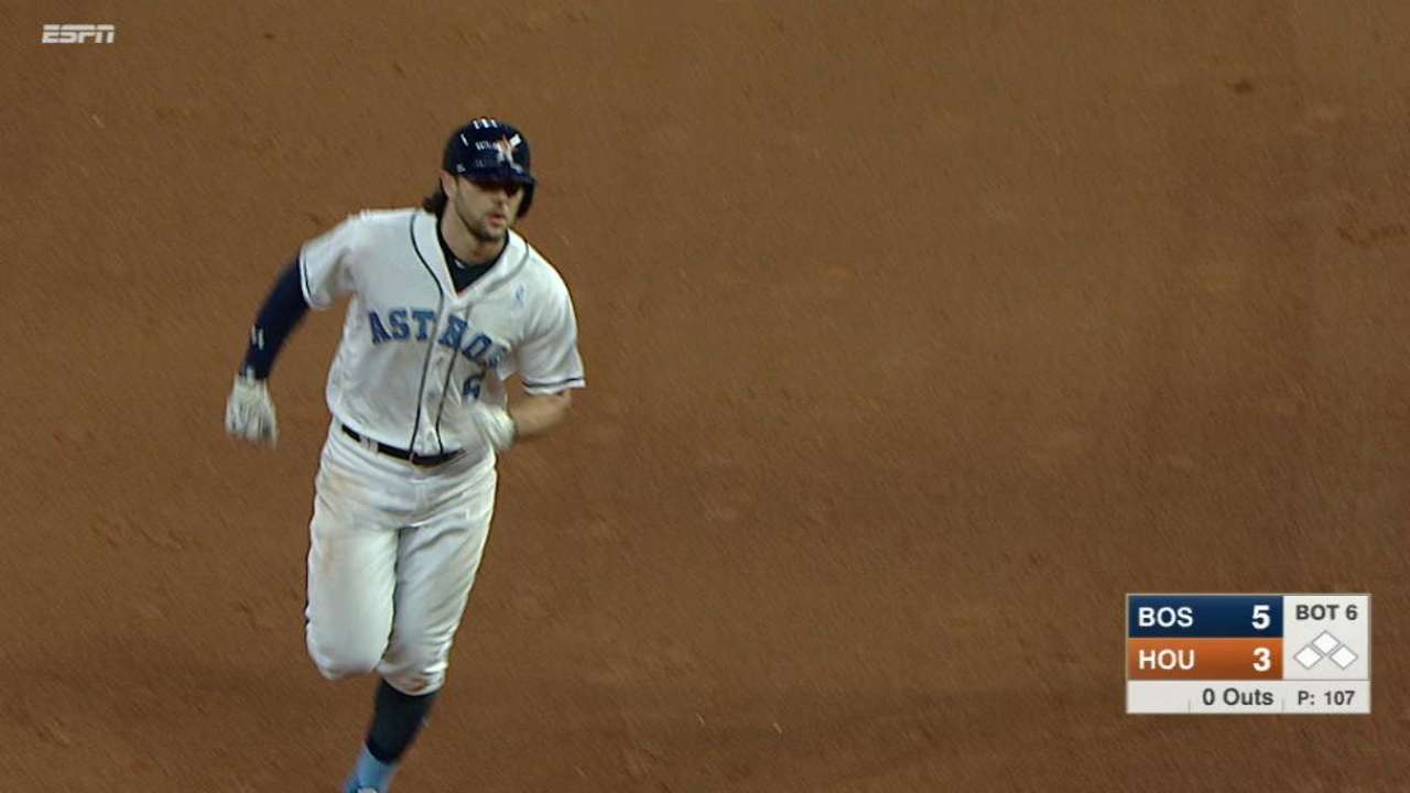 Astros' 3 HRs not enough as Sox take series