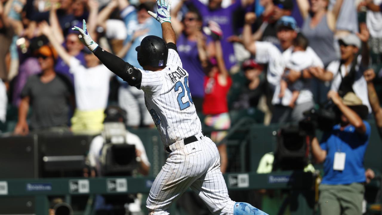 'Cycle for the ages!' Rockies, Nolan rollin'