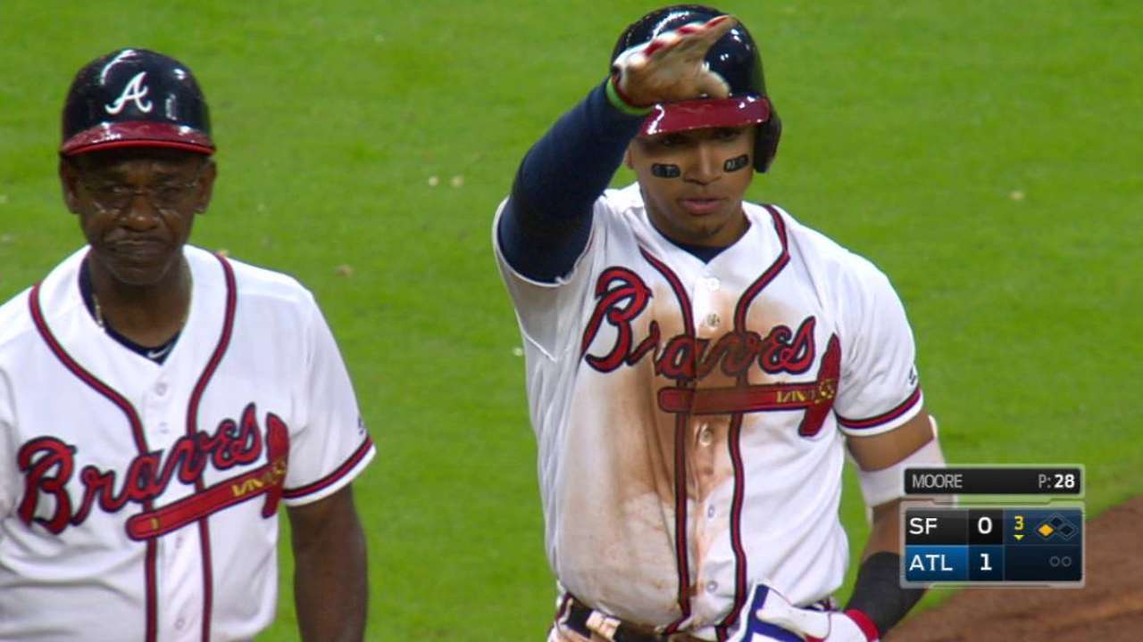 Rookie Camargo displaying maturity in Majors