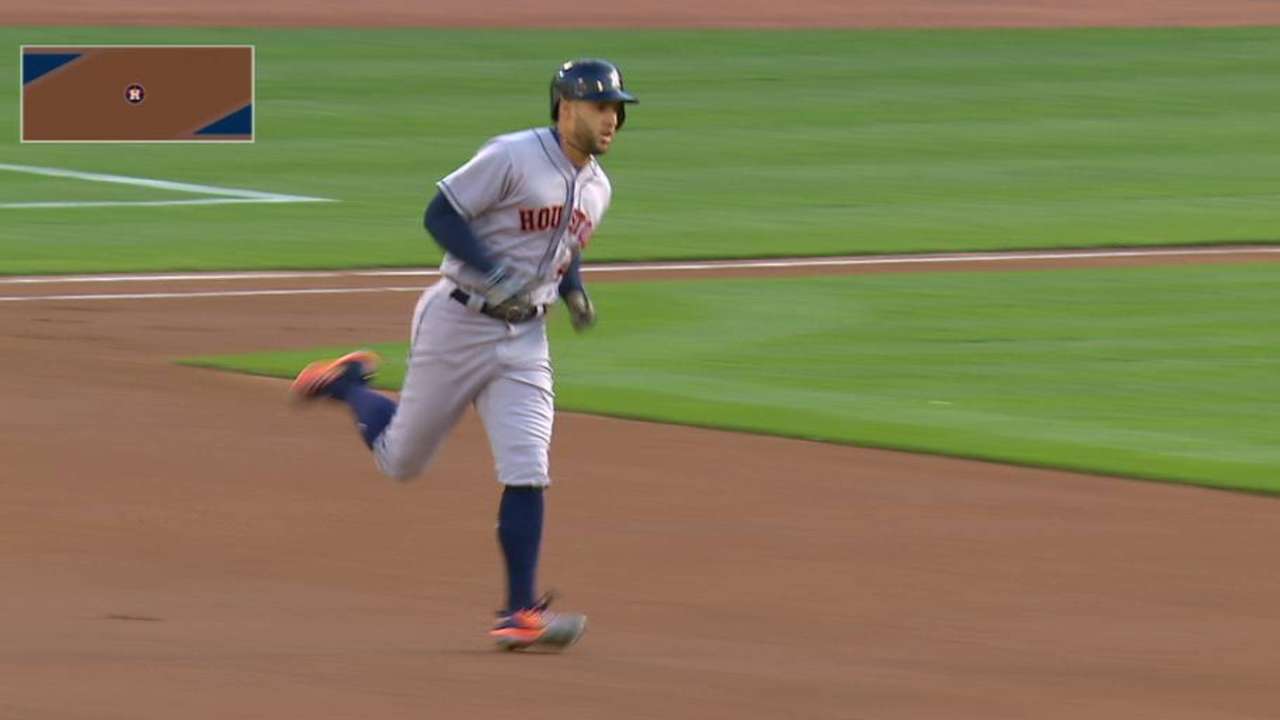 Bregman y Astros madrugaron para hundir a Atléticos