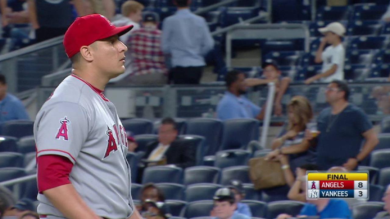 Scioscia: Angels' bullpen 'terrific' in win vs. NY