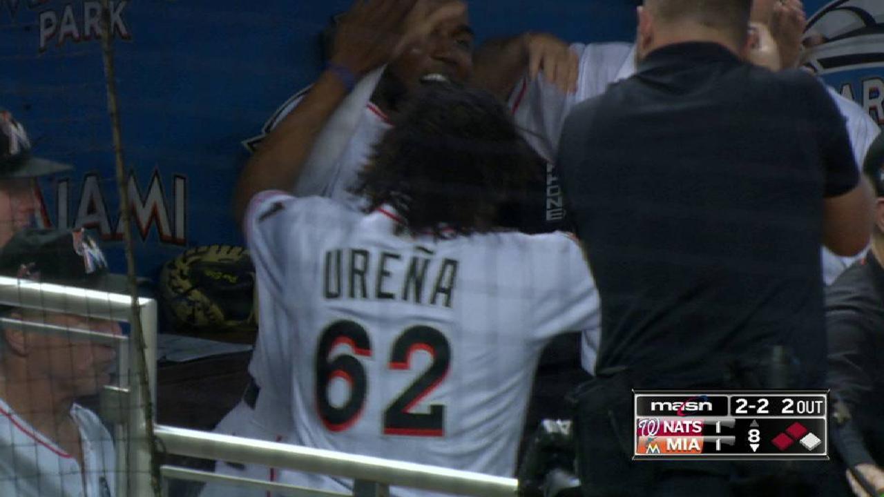 Marlins remontan ante Nacionales pese a joya de Scherzer