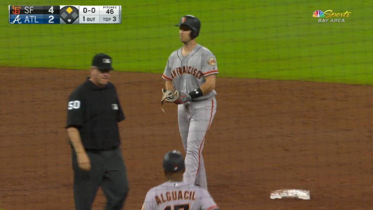 Posey's RBI double