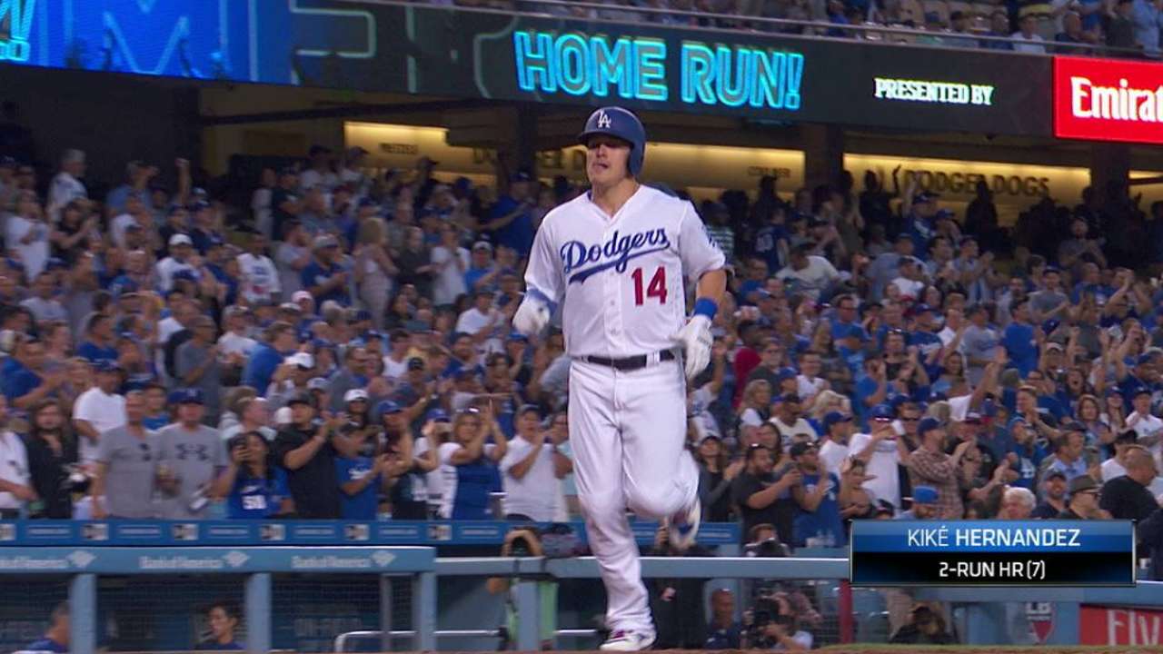 Hernandez's two-run blast