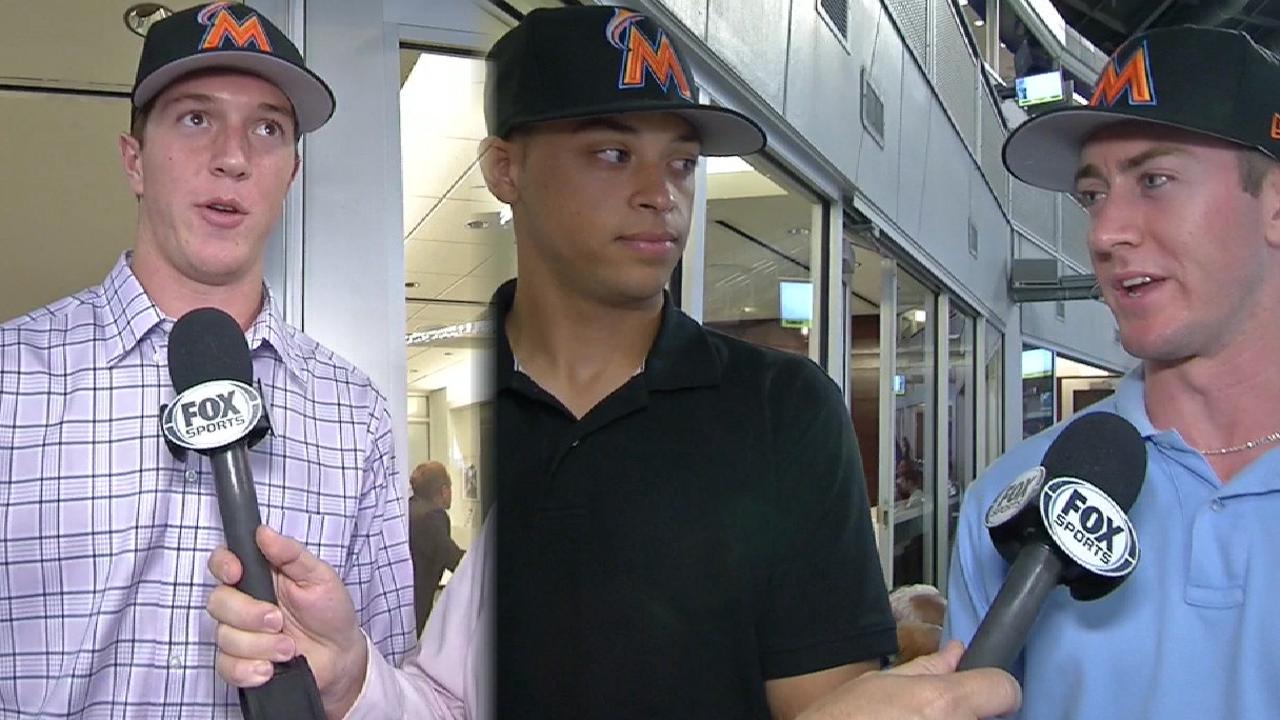 Marlins Draft picks interviewed