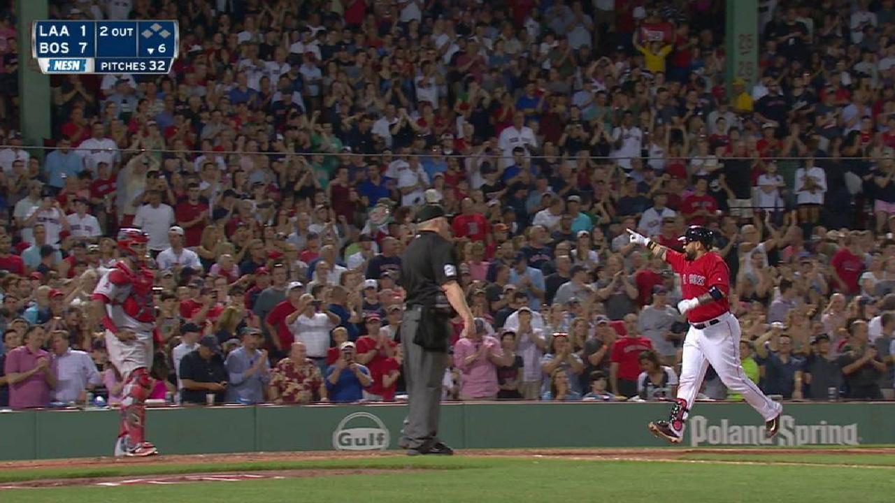 Sandy León, pieza crucial en los Medias Rojas de Boston