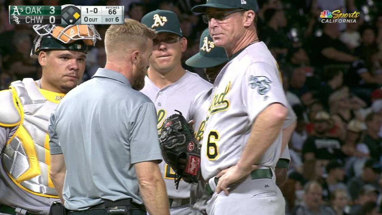 Cotton exits with blister