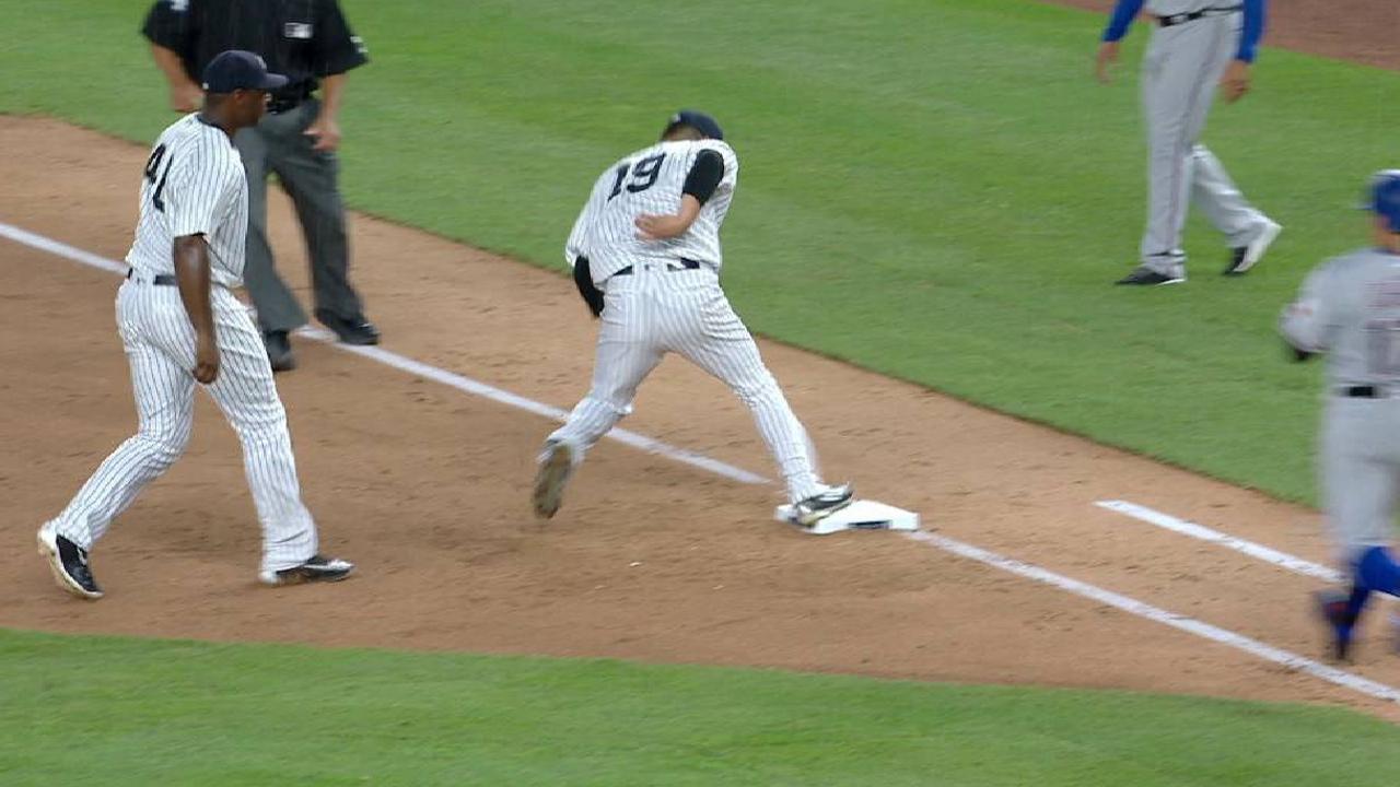 Tanaka's athletic play