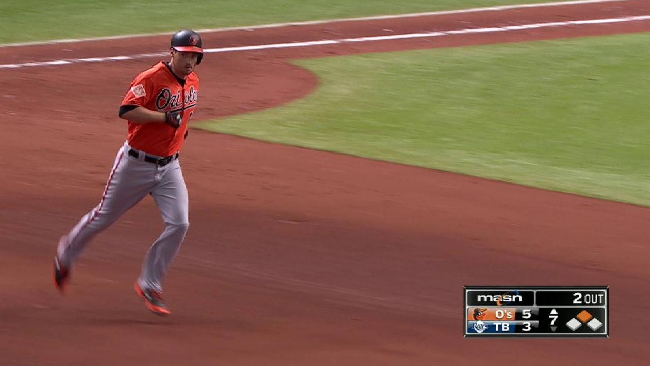 Mancini's two-run home run