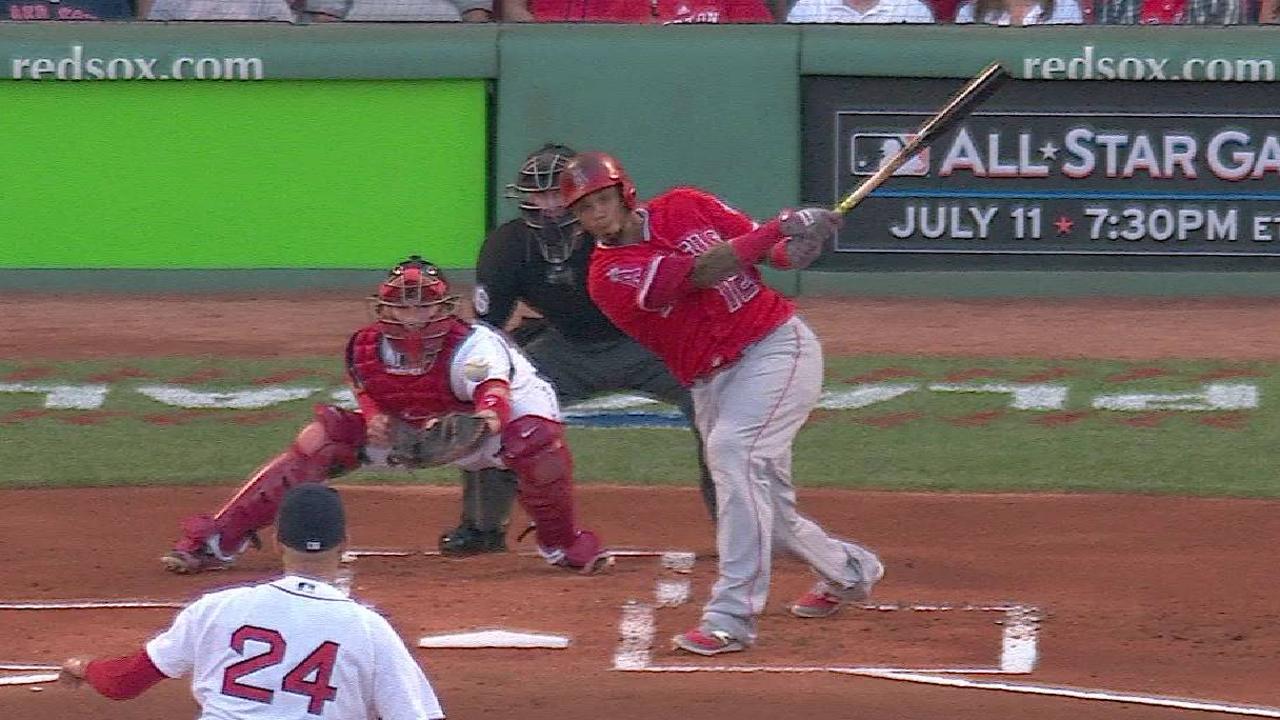 J.C. Ramírez, Angelinos le igualaron la serie a Medias Rojas