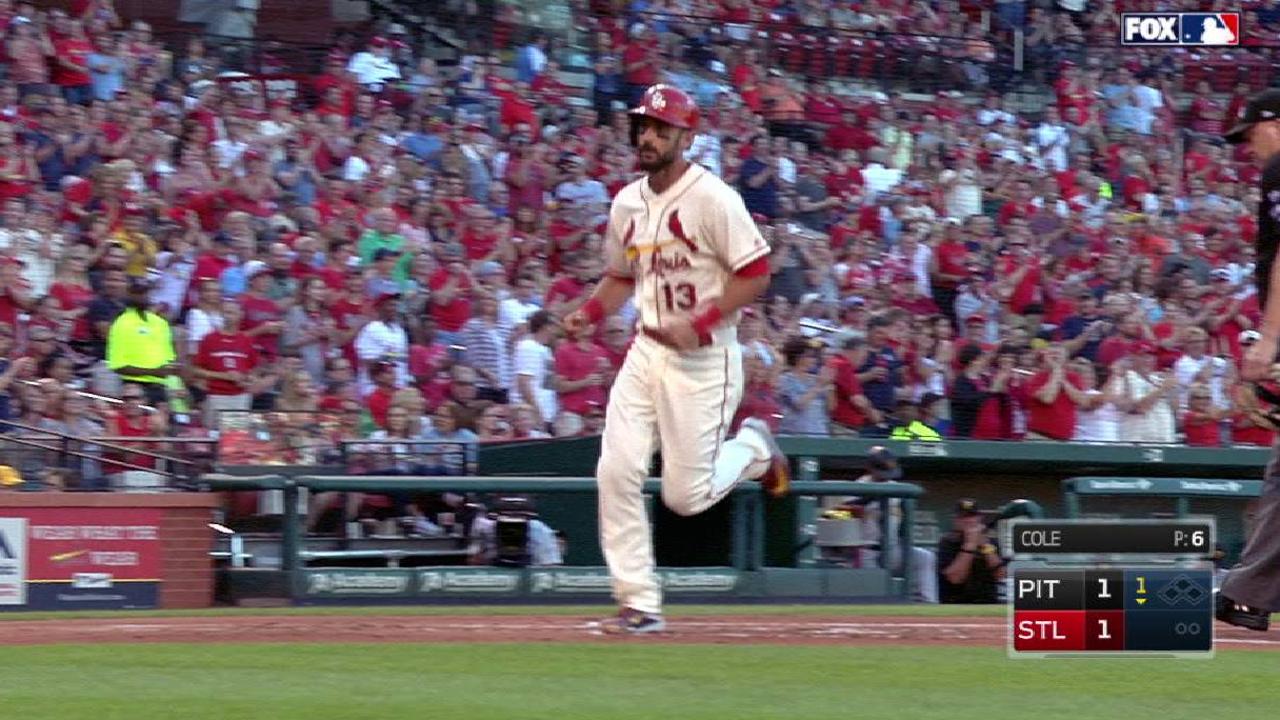 Carpenter's leadoff homer