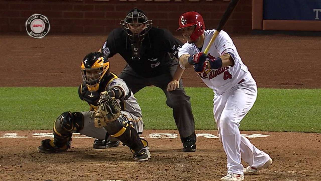 Grichuk, San Luis explotan para imponerse a Pittsburgh