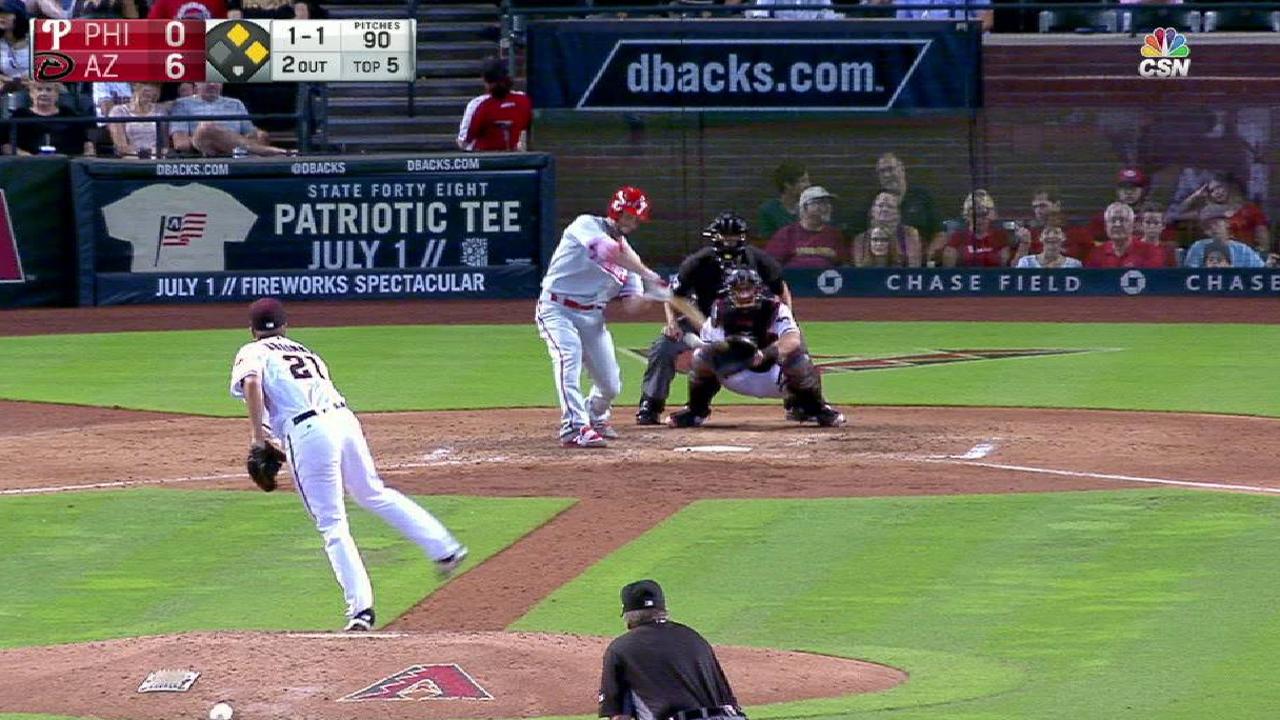 Mala tarde de Pivetta resulta en derrota de Filis vs. D-backs