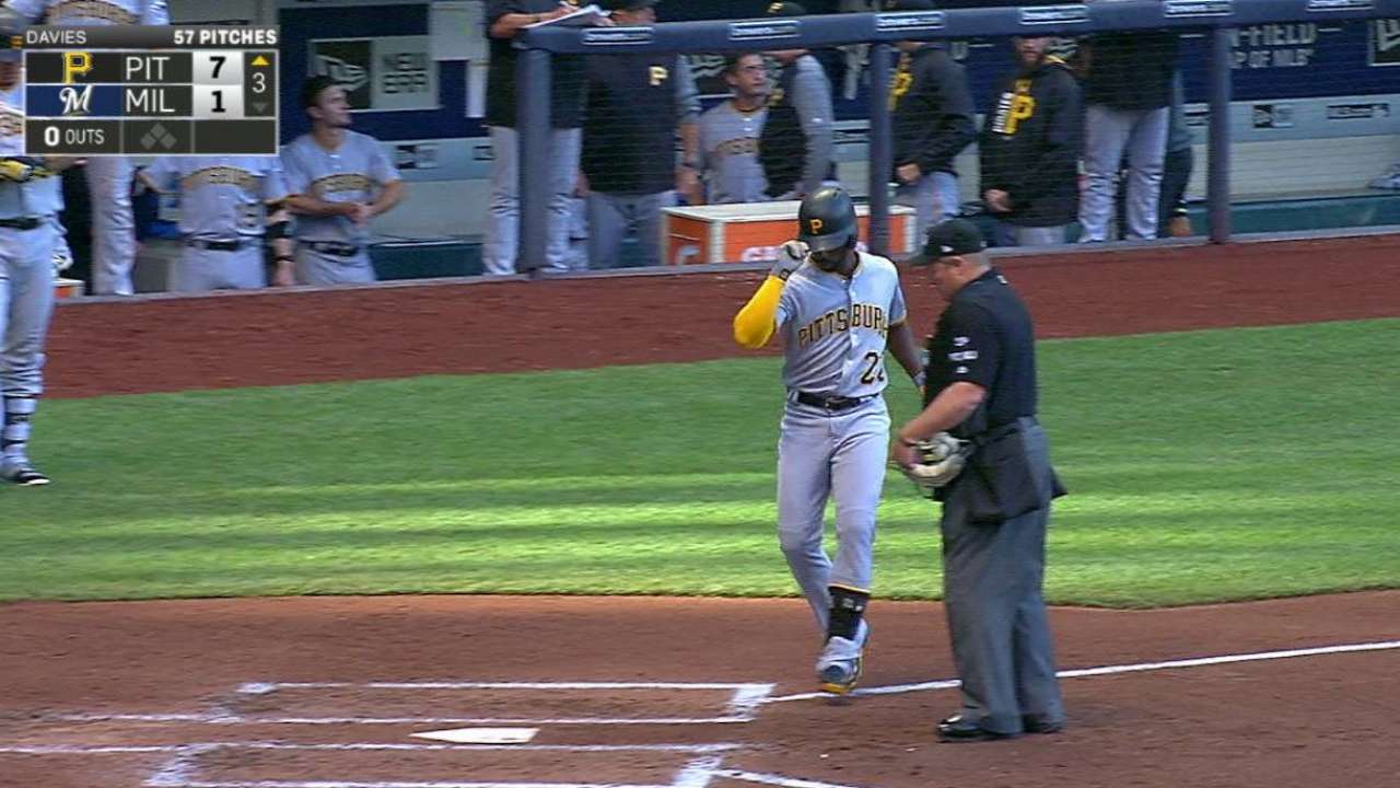 Andrew McCutchen fue el Jugador del Mes en la Liga Nacional