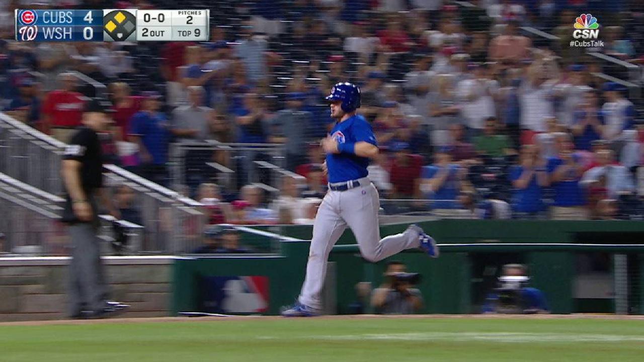 Baez's RBI double