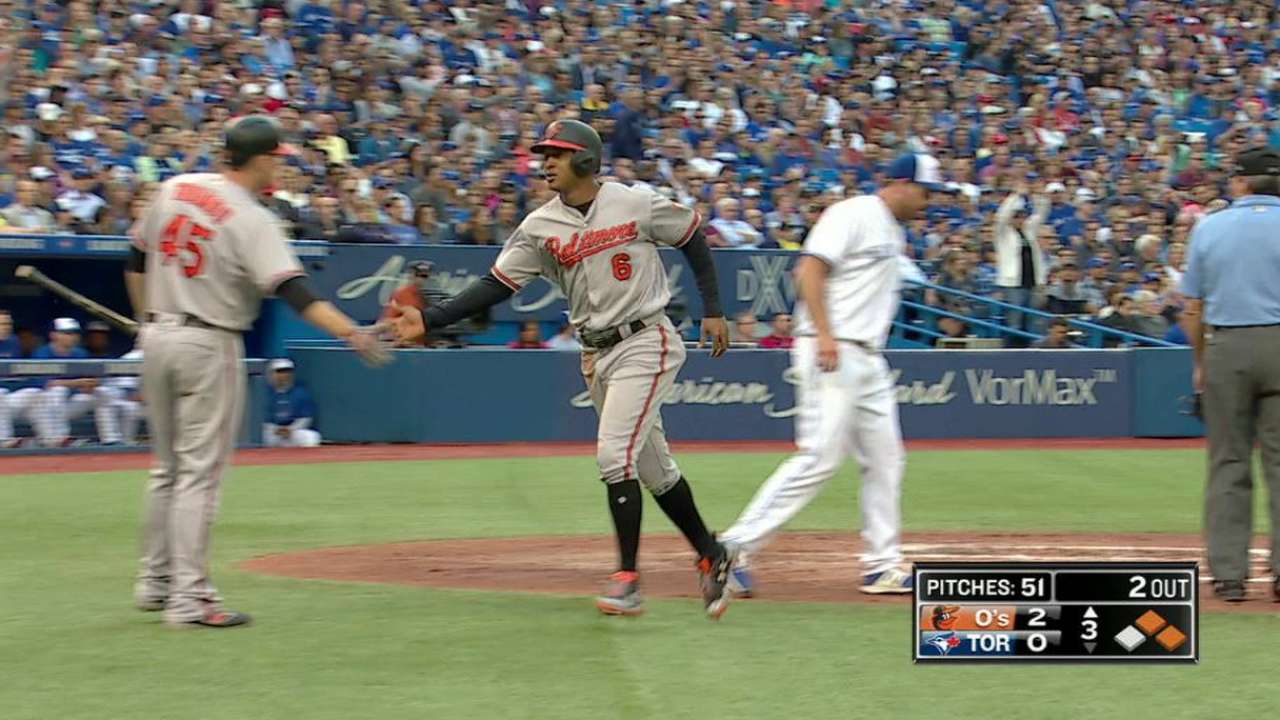 Jones' RBI single