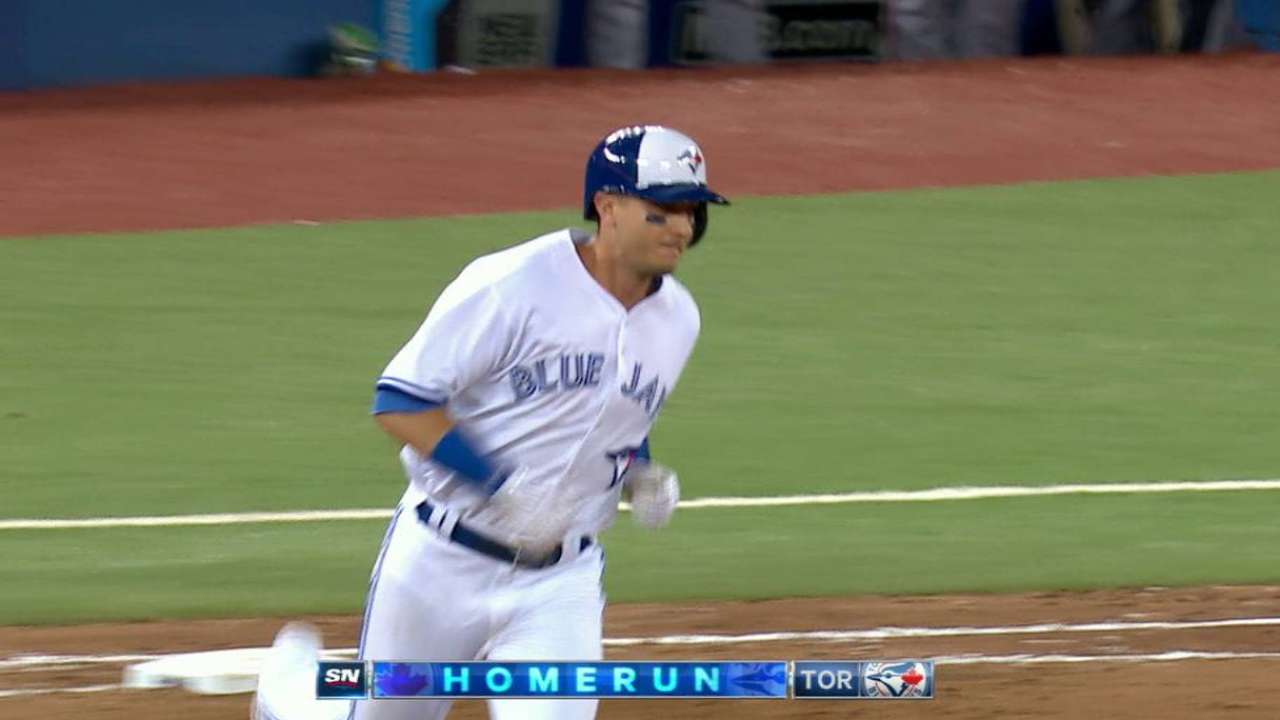 Tulo homers late, but early runs costly in loss