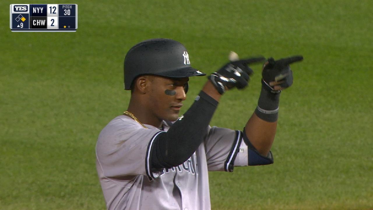 Andujar's 4-RBI debut sets Yankees record