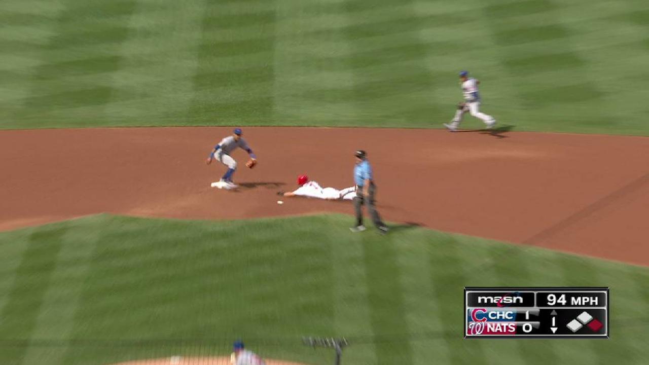 Turner steals second