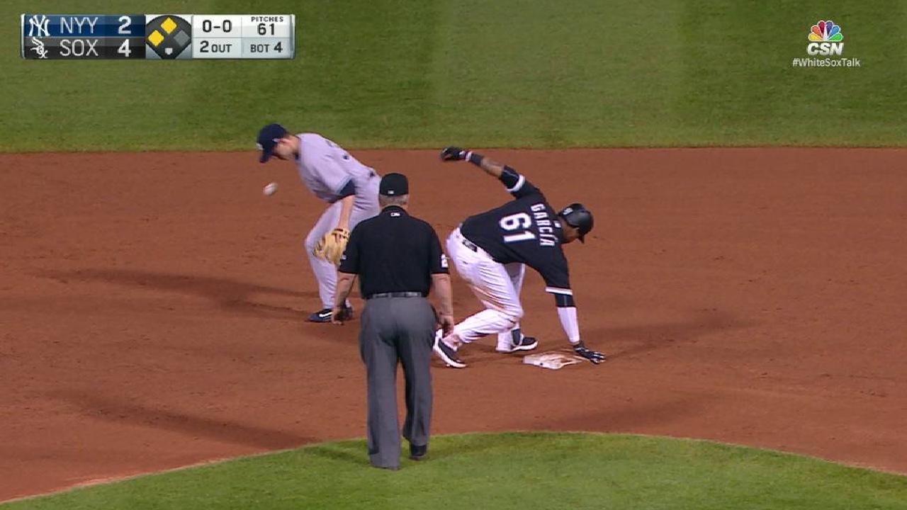 García remolca dos carreras y Medias Blancas le pegan a Yankees