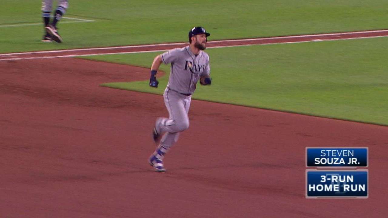 Bambinazo de Souza en la 10ma decide victoria de Rays ante Orioles