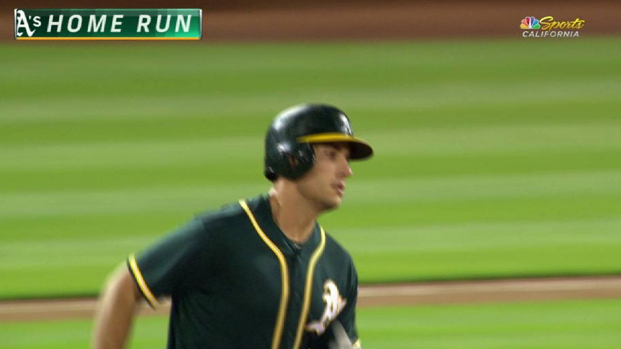 Olson breaks up no-hitter