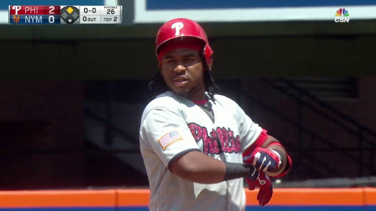 Filis detienen a Mets liderados por el bate de Franco