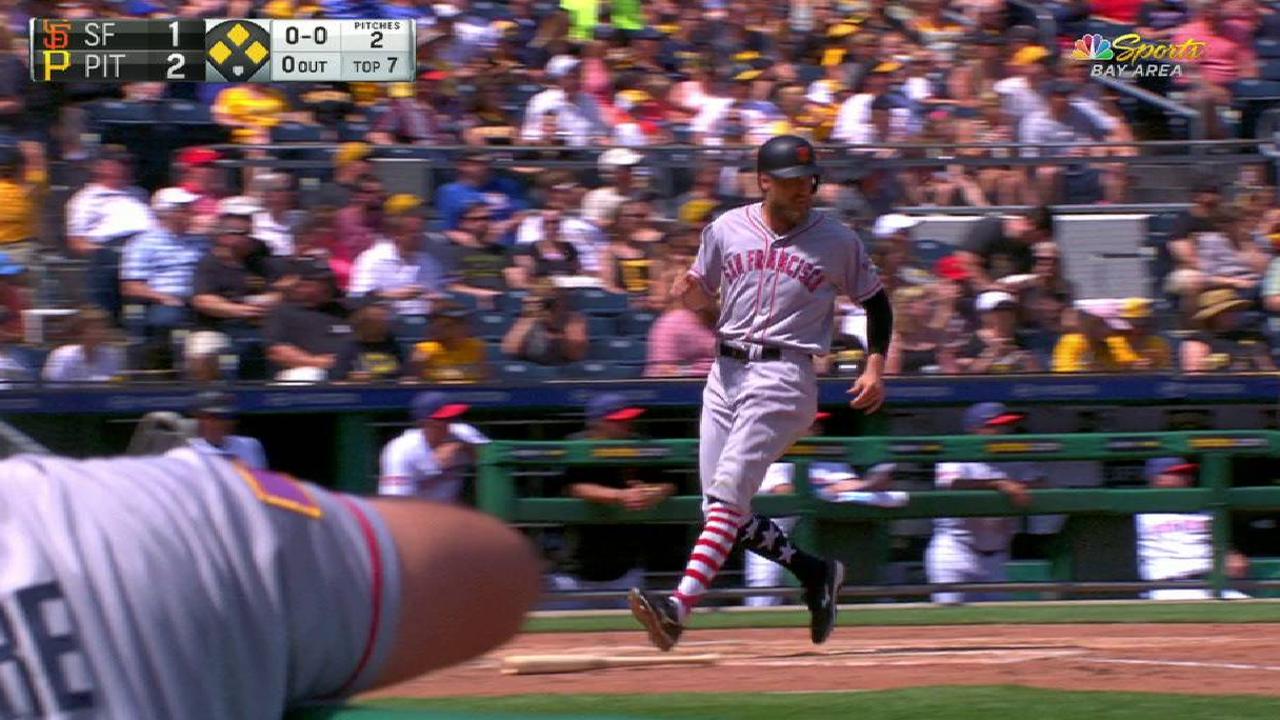 Giants win 6th straight behind Shark, Belt