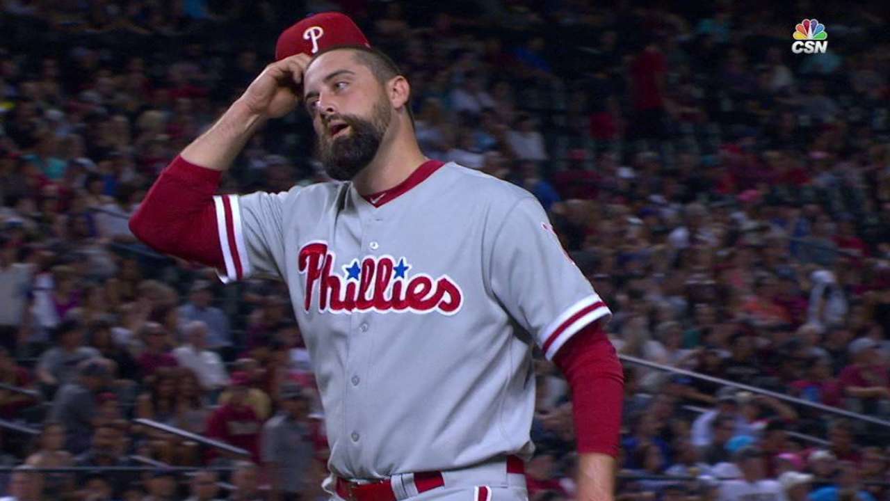 Neshek strikes out side in 7th