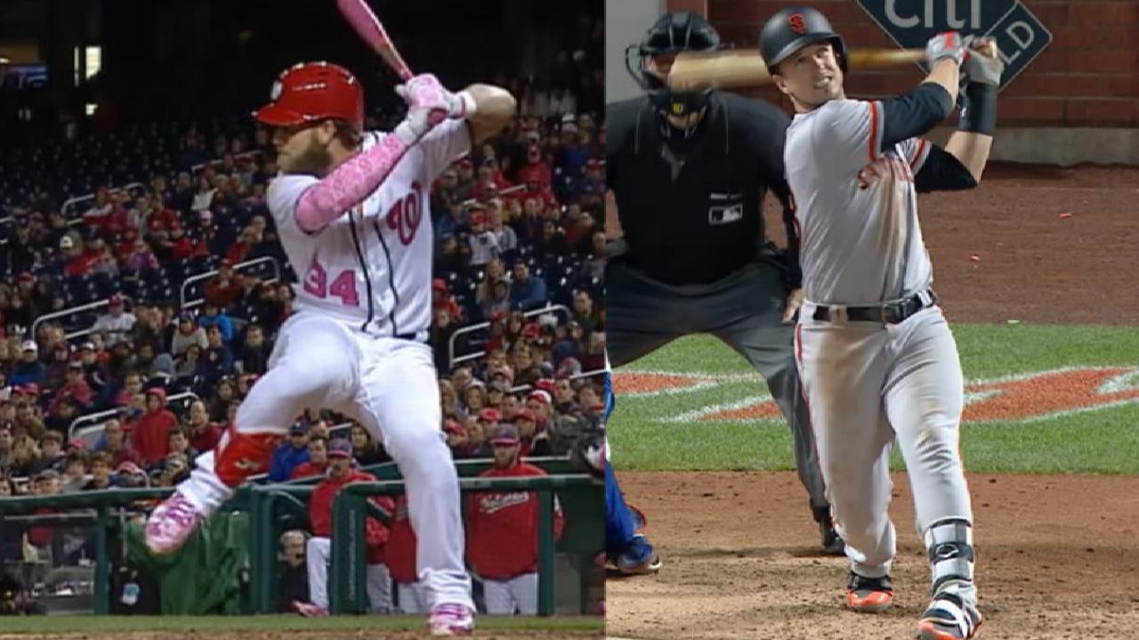 Harper, Posey lead NL starters
