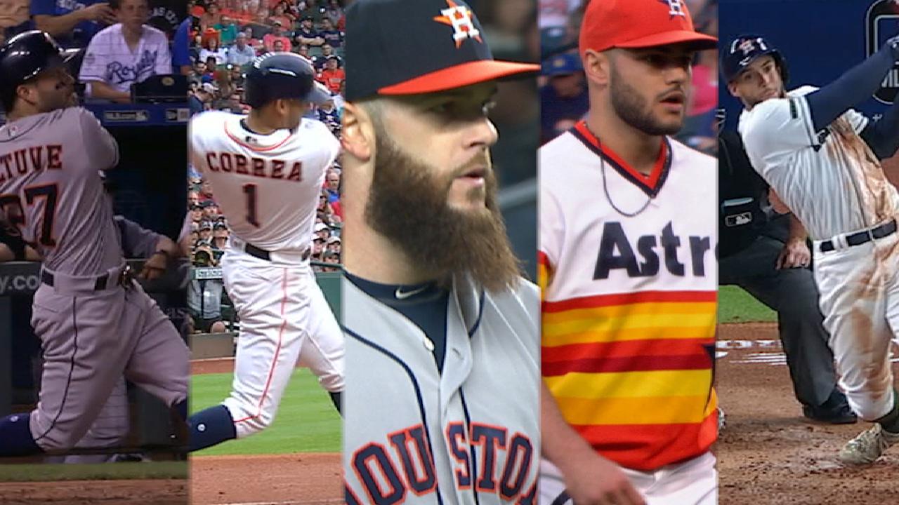 Five Astros in All-Star Game