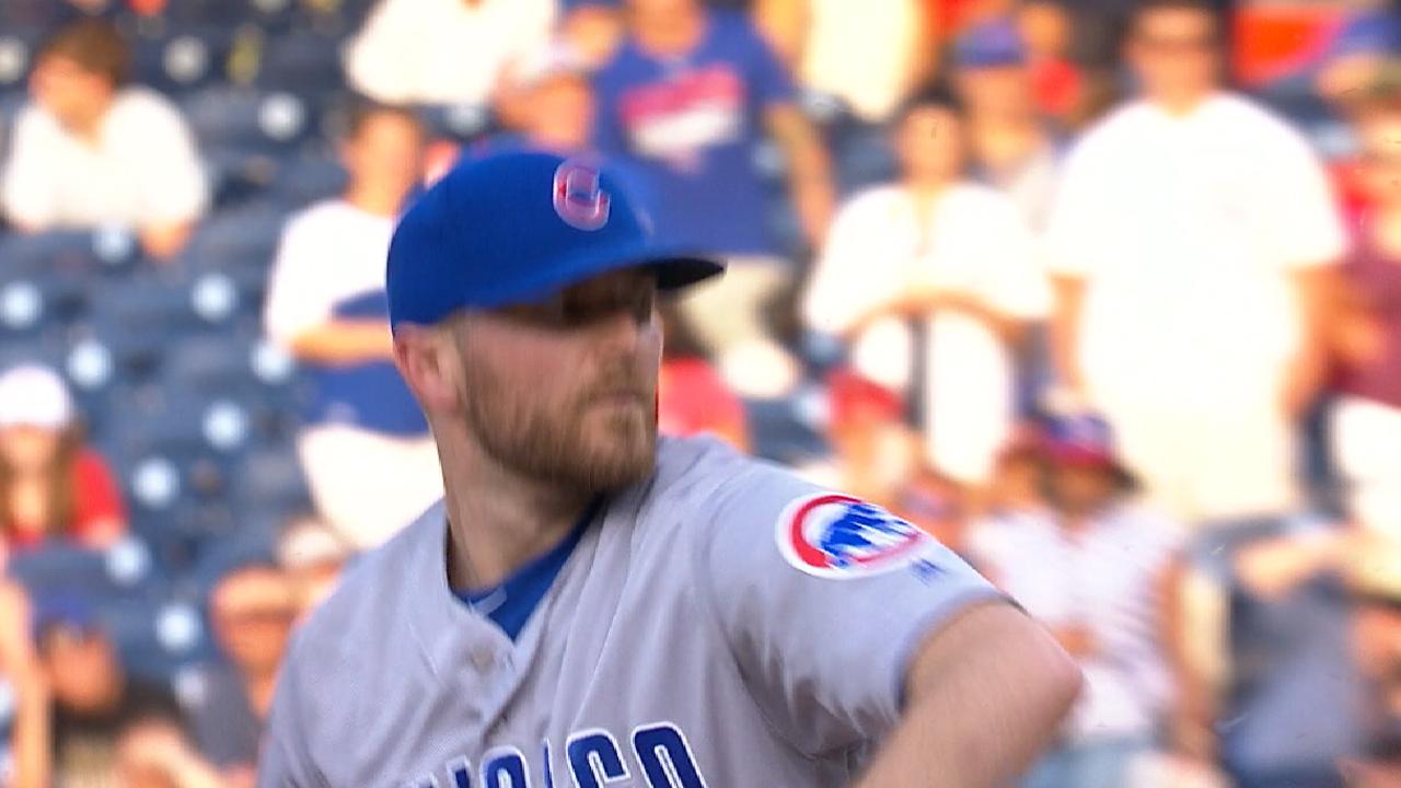 Third-timer Davis plays for NL for first time