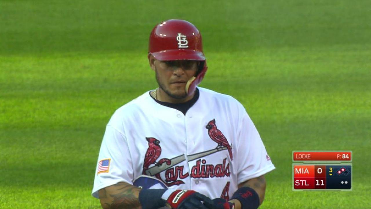 Molina's two-run double