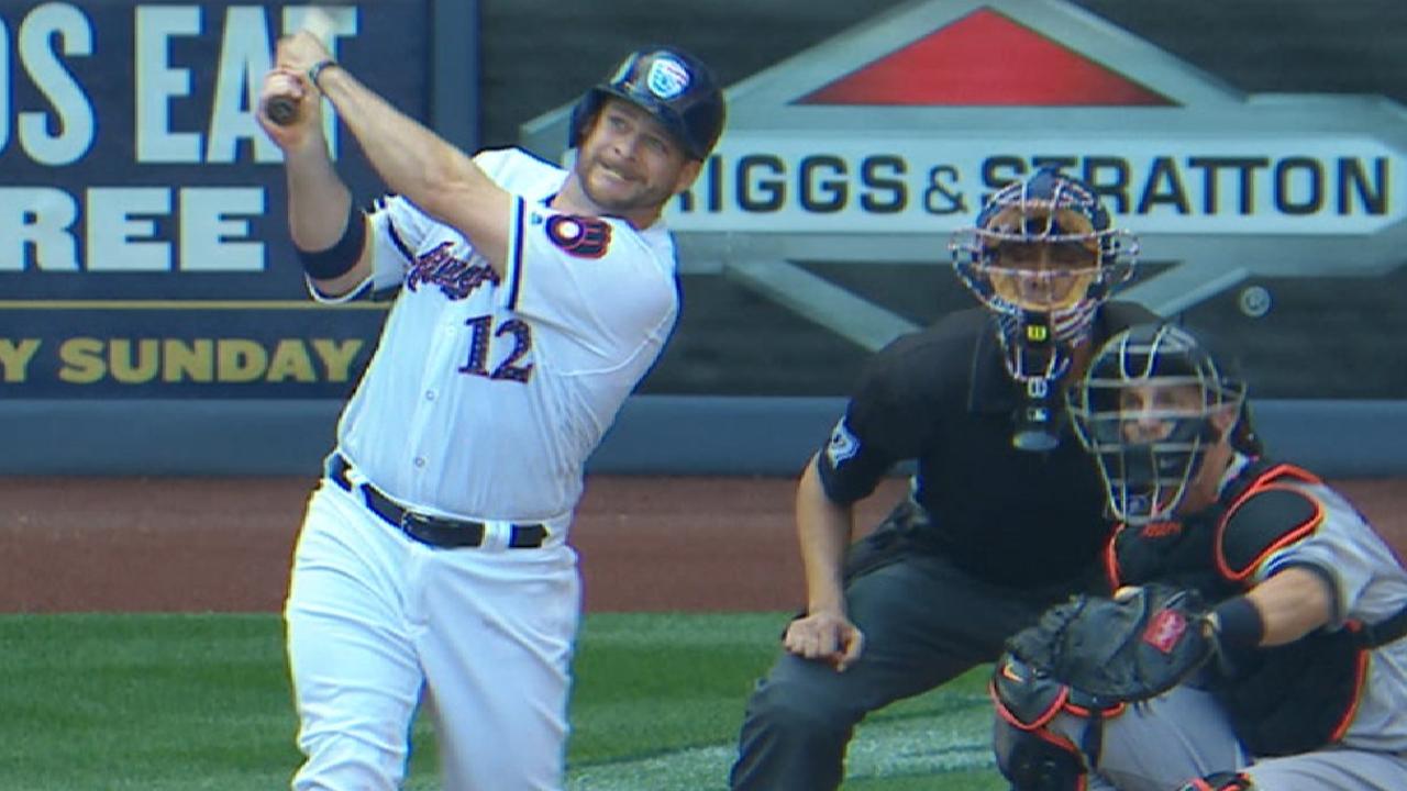 Vogt's two-run long ball
