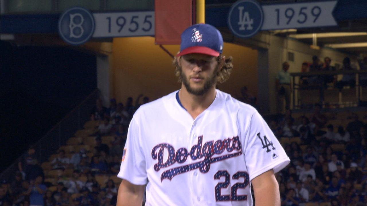 Kershaw's seven shutout frames