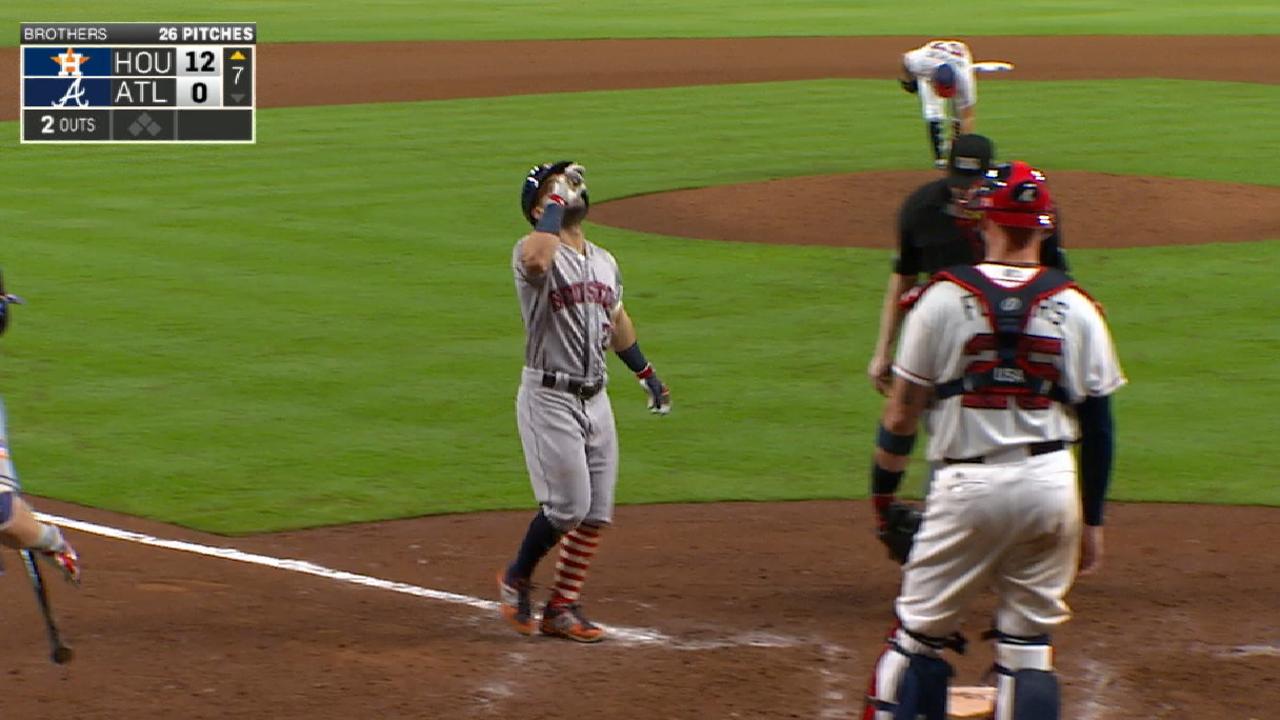 Altuve's four-RBI performance