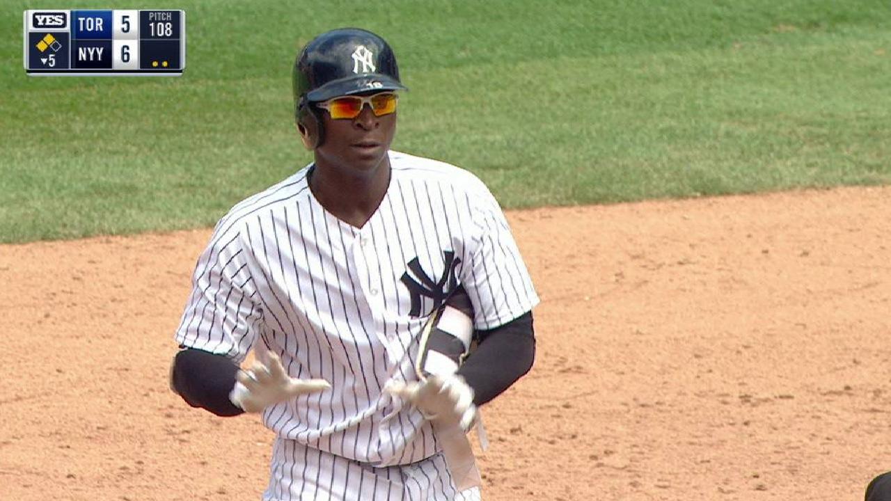 Gregorius' two-run double