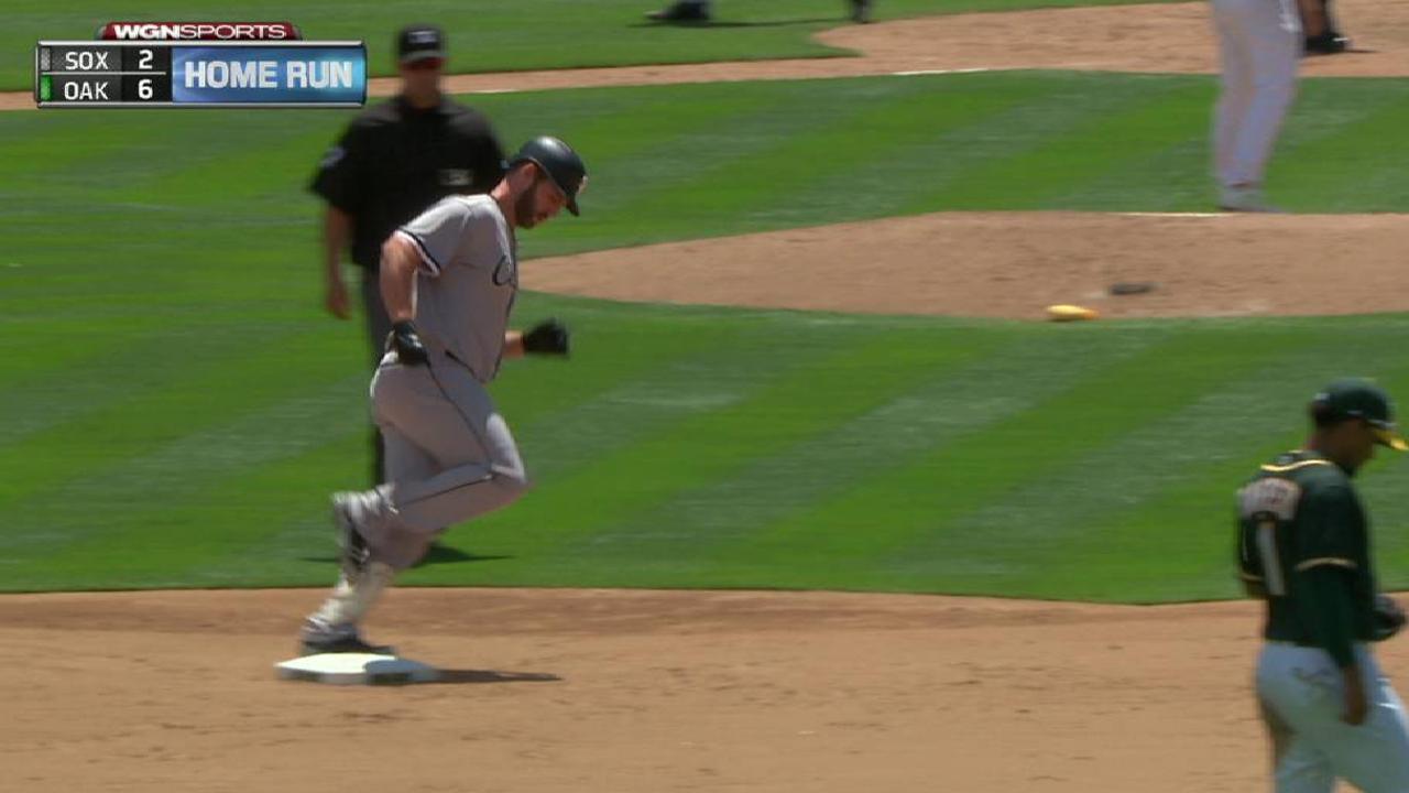 Davidson's two-run home run