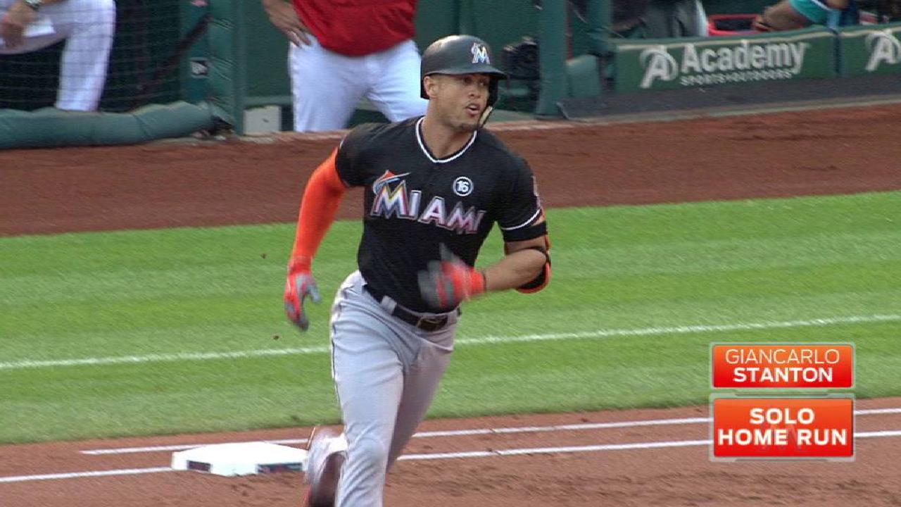 Stanton's solo homer