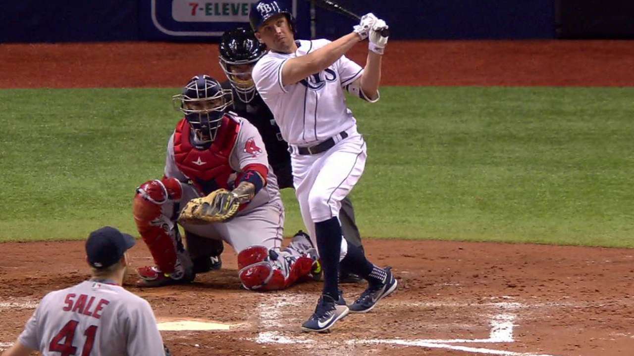 Bourjos' solo homer