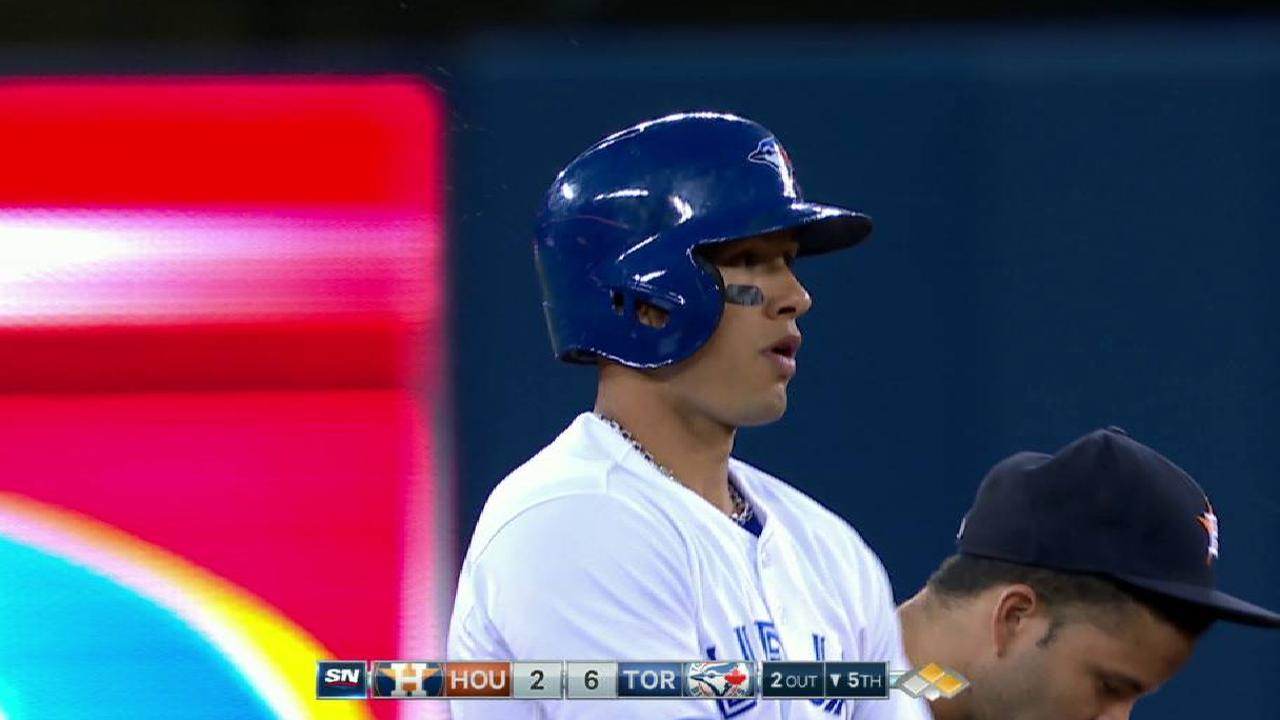Goins' RBI double