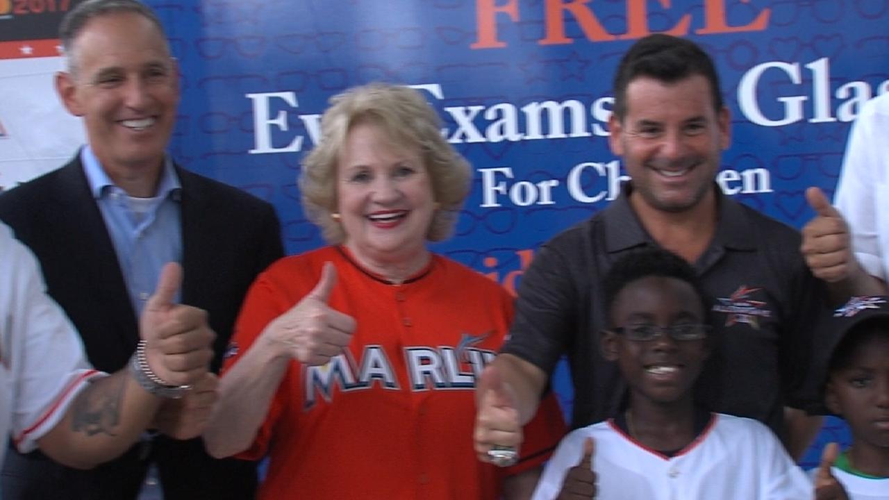 Marlins, MLB partner for children's eye initiative