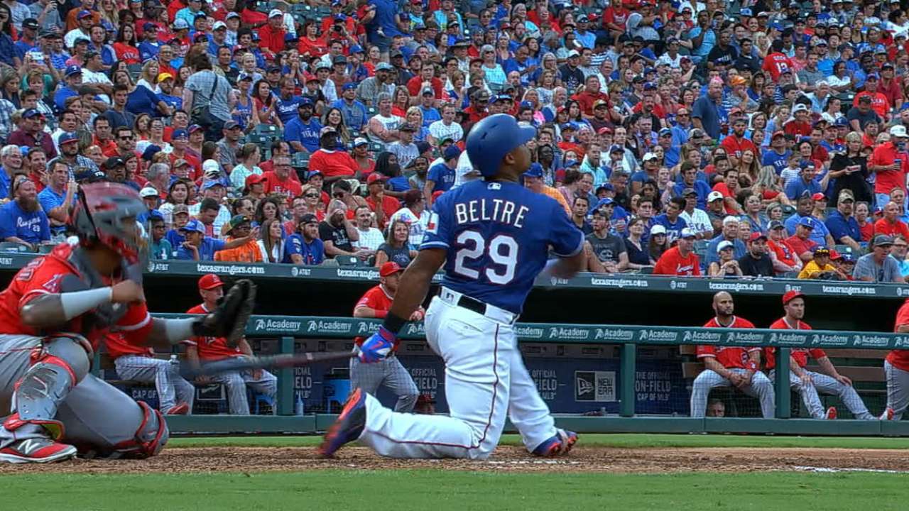 Beltre's three-run dinger