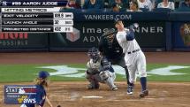 Image result for MIL@NYY: Judge hammers his 30th homer to break record