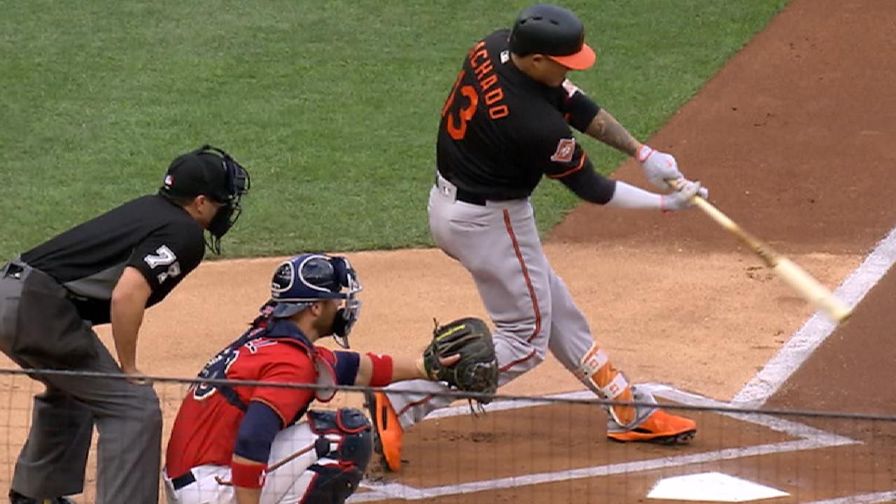 Machado's two-homer game