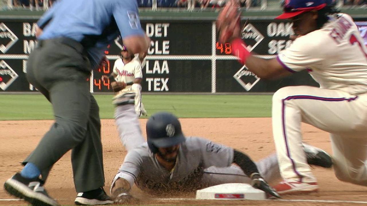 Asuaje's RBI triple